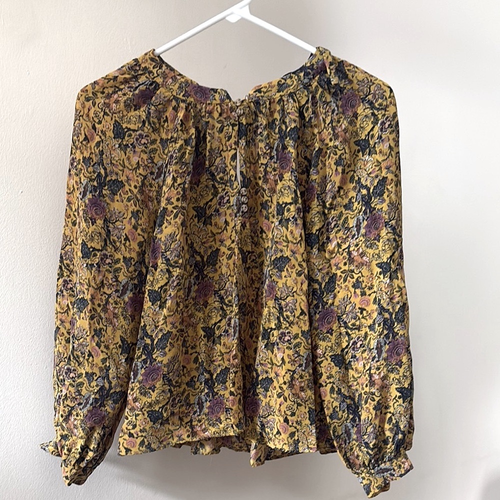 Madewell silk blouse